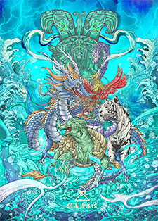 豫博王牌——手绘插画