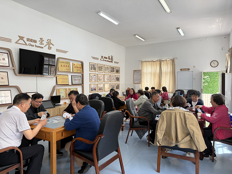 老同志们围坐桌前，沉着应战.jpg